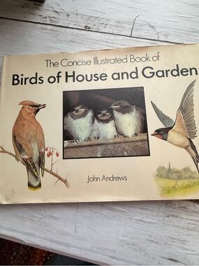 John Andrews Birds of House and Garden - Illustrated Book (Cream Cover)